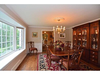 Dining Room. Reverse-angle view of the dining room