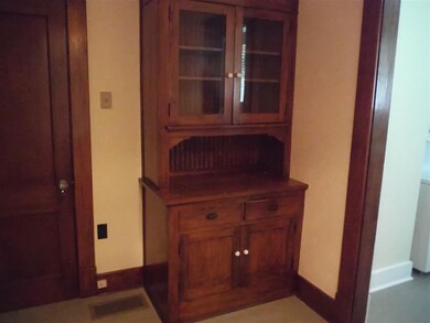 With original built-in cupboard