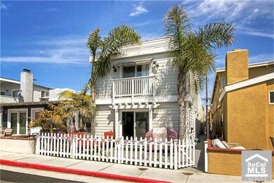 Newport's iconic White Picket Fence lines the fron
