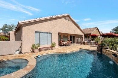 Custom pool and spa