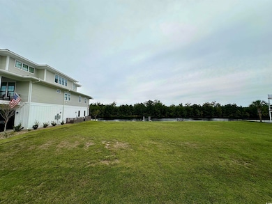 View of yard featuring a water view