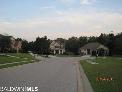 Looking down the street towards the end of cul de sac
