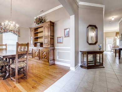 Entry view to Dining Room