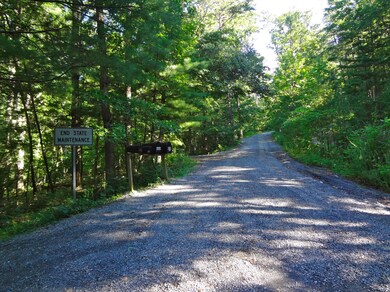 Driveway to house