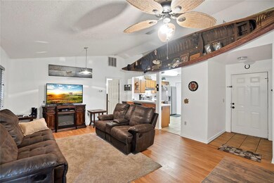 Family room/dining room are one space