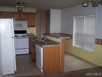 Partial view of kitchen