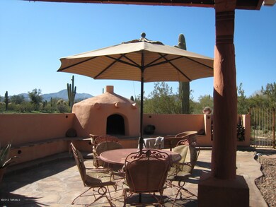 Fireplace and Yard