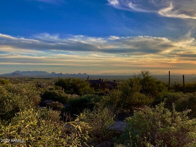 McDowell range approaching dusk