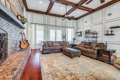 Great Room with Wood Floors