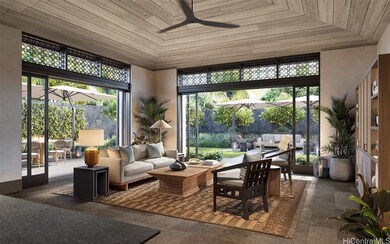 Malie Courtyard Mauka (Enhanced Photo)