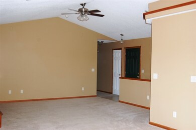 View from dining area
