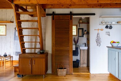 From door to Kitchen, Bath