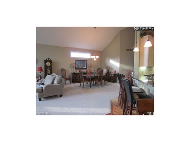From the kitchen and the sunroom, you can see the 