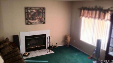 Separate family room with fireplace