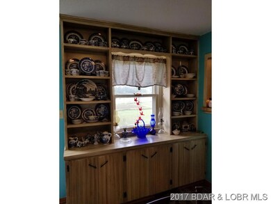 Built in dining room