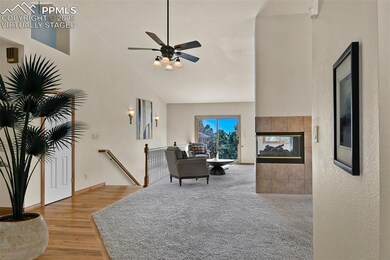 Virtually Staged. View from foyer.