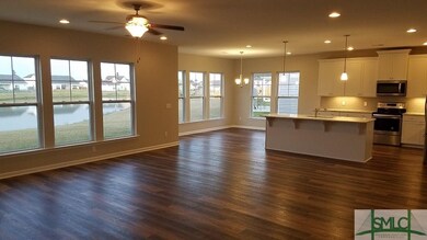 Main Living Area and Kitchen with Breakfast Area