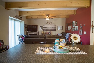 Kitchen looking into Living room