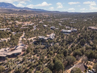 Drone photo looking southeast