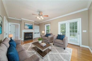 Living Room w/ digital staging