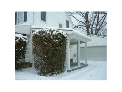 Wonderful porch with lattice panels convenient to 