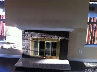Living room fireplace