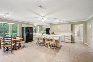 Large open kitchen