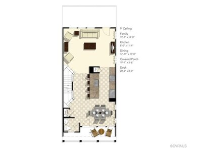 Carmichael second floor plan.