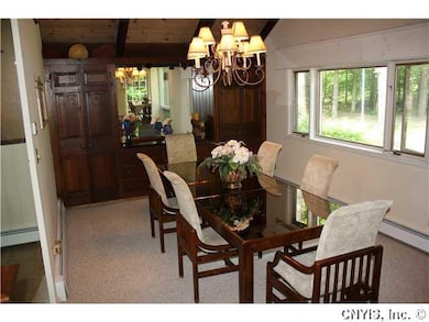 Dining Room Beautiful Built in Cabinets