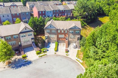Aerial view of home