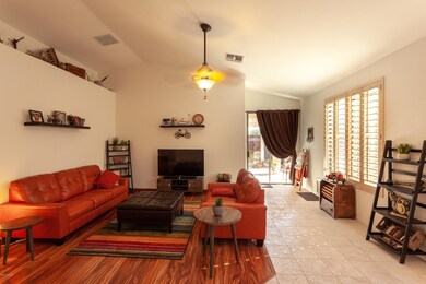 Vaulted Ceiling in Great Room