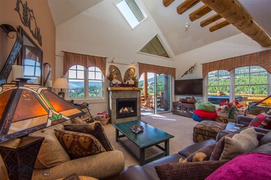 Living Room withgas fireplace and outstandin