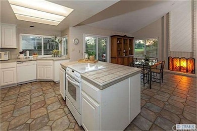 Kitchen Opens To Family Room