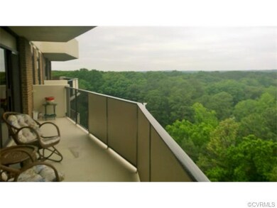 The balcony view. Even on a cloudy day it is beaut