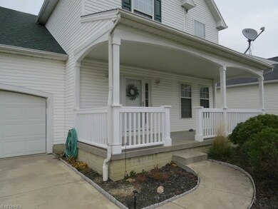 View of Large Front Porch