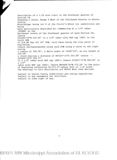 Lot 8, Lot Description, Old HWY 301 4