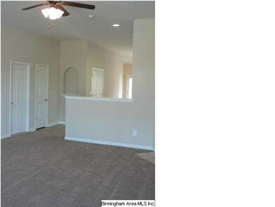 Great room is open to the kitchen