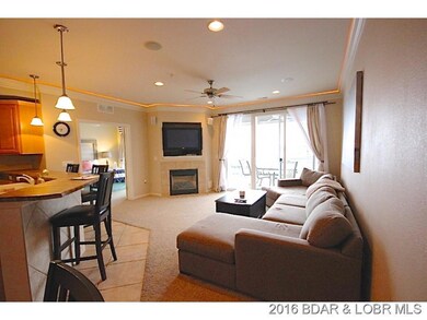 Living Room with Fireplace