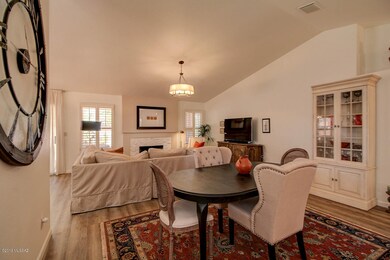 Dining area in great room