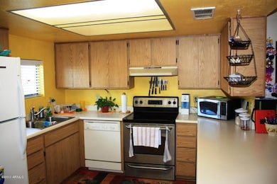 Kitchen view from dinette area