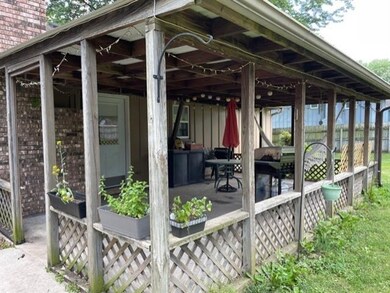 Covered patio