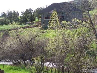 see river behind house