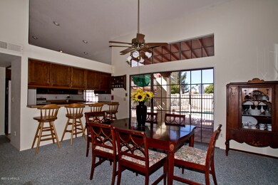 View from Dining into Kitchen