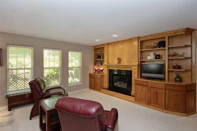 Hearth Room is nestled off the kitchen