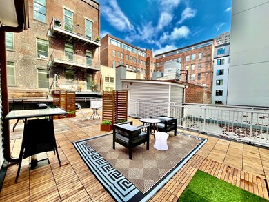 Imagine nights under the stars on this roof deck. Another private side deck awaits you as well.