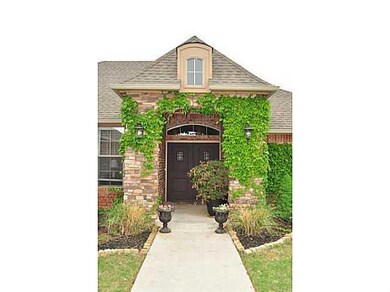 Exterior Front. Gorgeous entryway with lush landsc