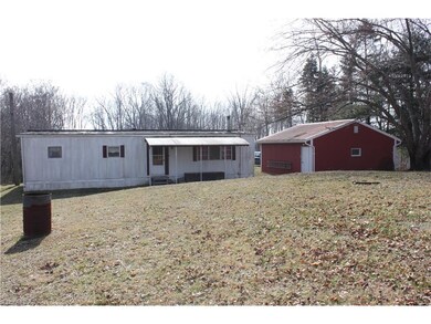 Rear of Home and Garage