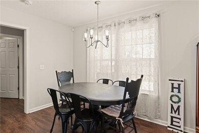 Eat-in kitchen.