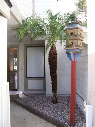 Private courtyard entry
