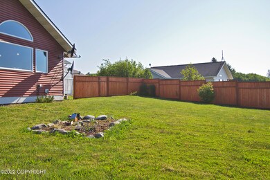Fully fenced yard
